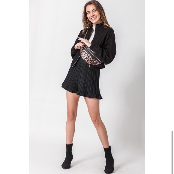 Jenny Cropped Bomber Jacket - Picture 2 of 4